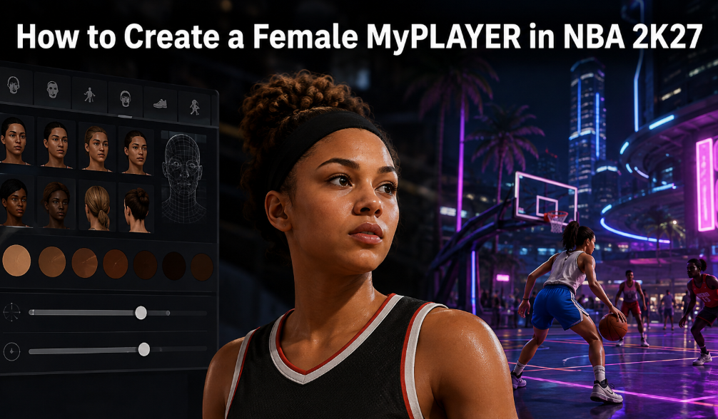 How to Create a Female MyPLAYER in NBA 2K27
